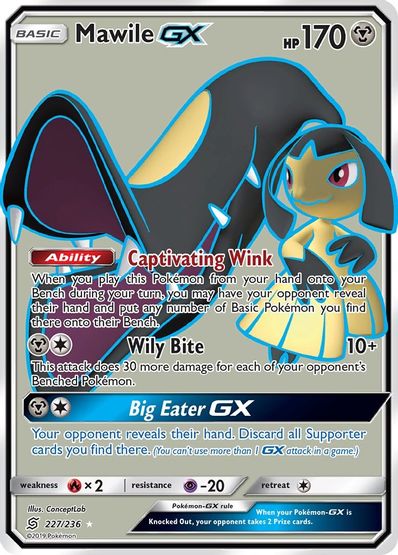 Mawile GX 227/236 - Monster Mart - Pokémon Cards Australia