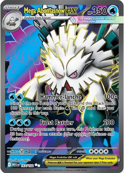 Mega Abomasnow EX 157/132 - Monster Mart - Pokémon Cards Australia