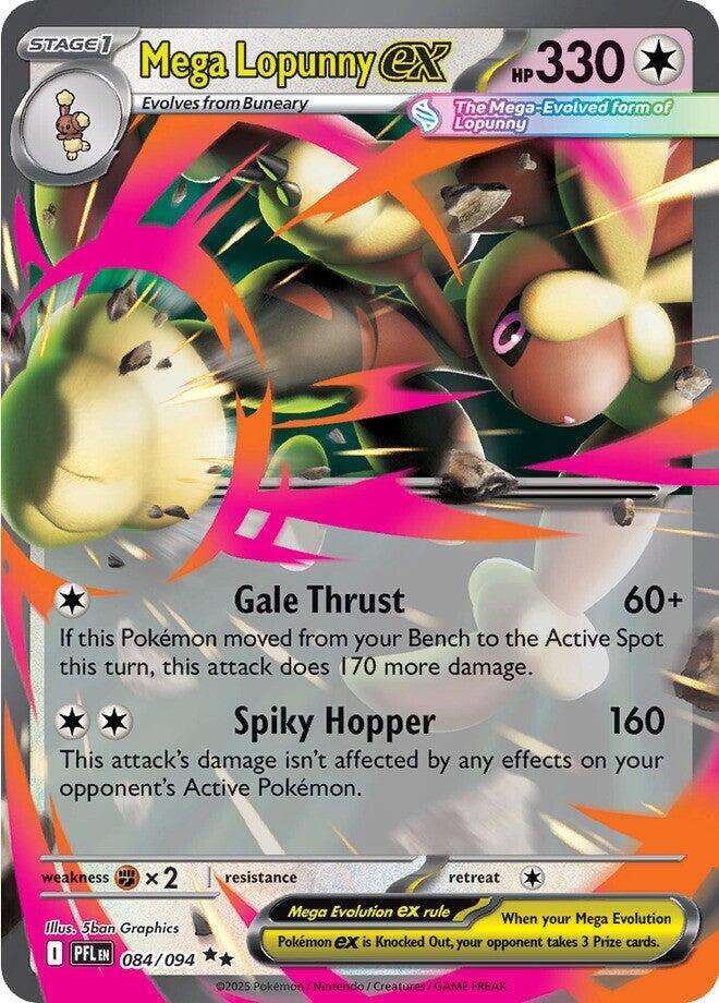 Mega Lopunny EX 084/094 - Monster Mart - Pokémon Cards Australia