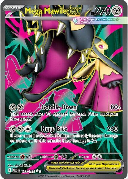 Mega Mawile EX 162/132 - Monster Mart - Pokémon Cards Australia