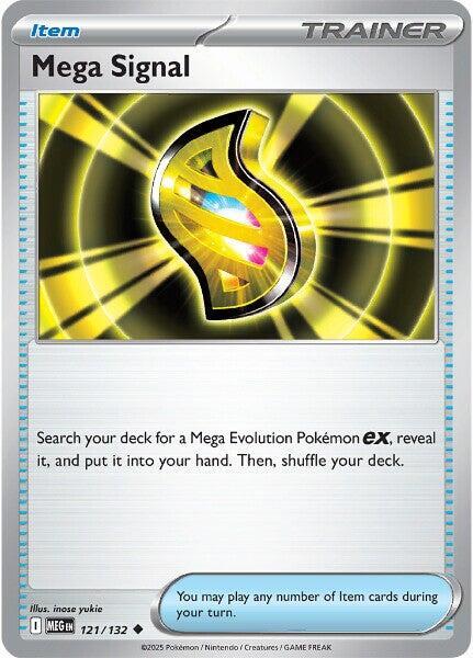 Mega Signal Uncommon 121/132 - Monster Mart - Pokémon Cards Australia