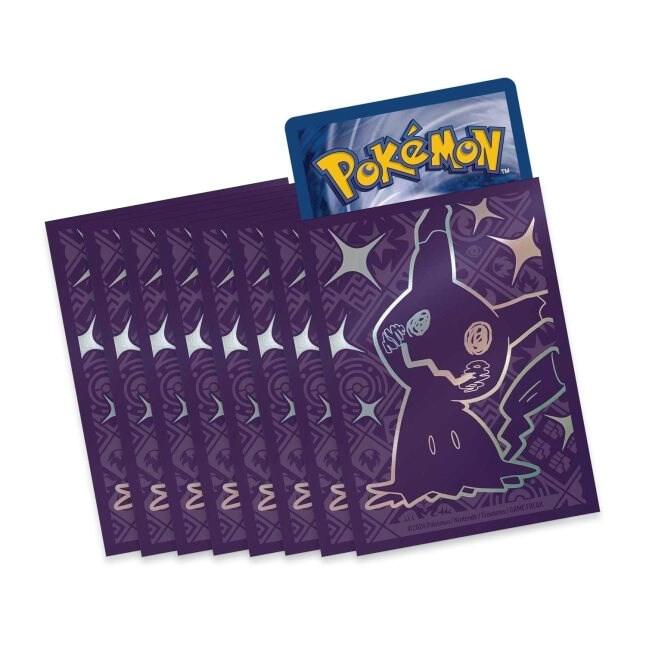 Mimikyu Paldean Fates Card Sleeves - Monster Mart - Pokémon Cards Australia