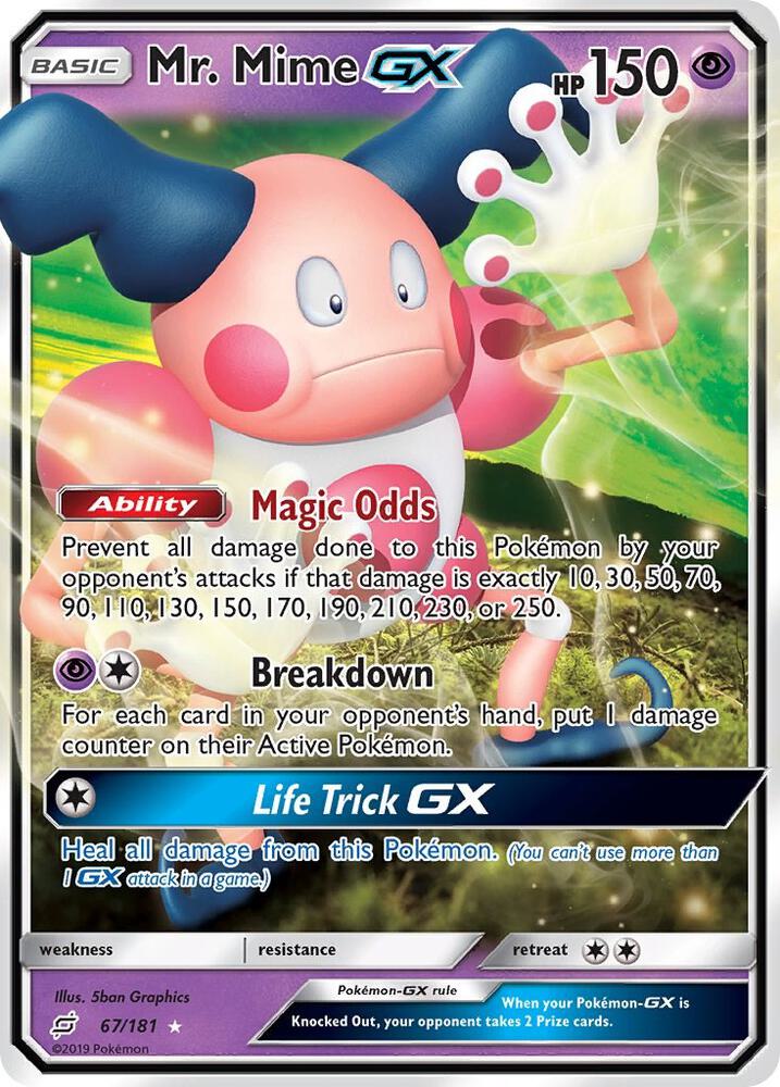 Mr. Mime GX 67/181 - Monster Mart - Pokémon Cards Australia