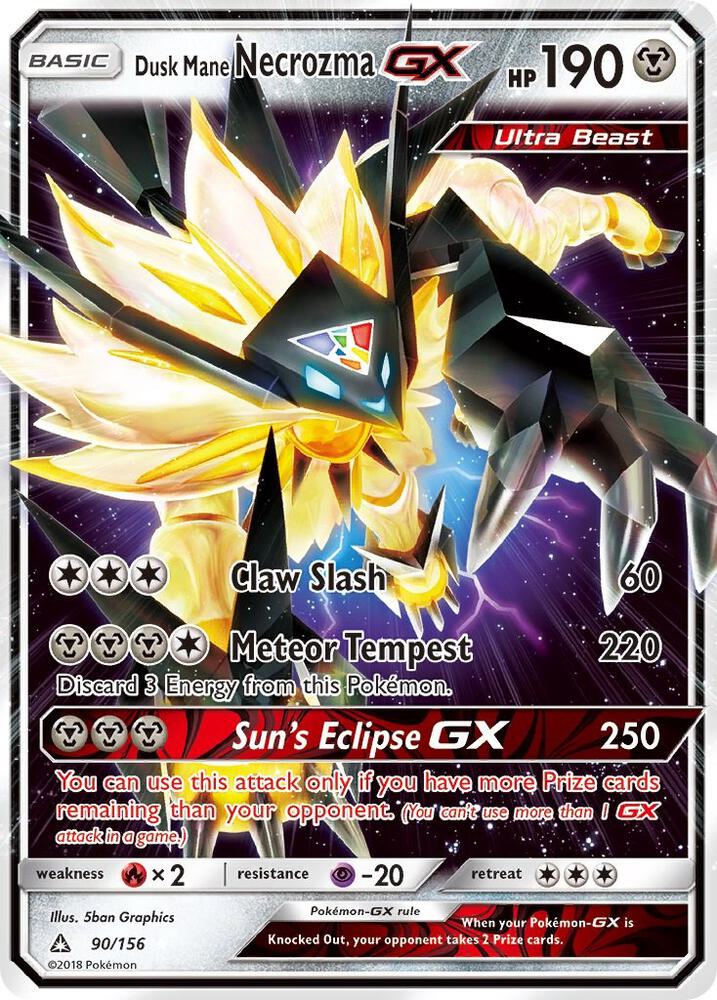Necrozma GX 90/156 - Monster Mart - Pokémon Cards Australia