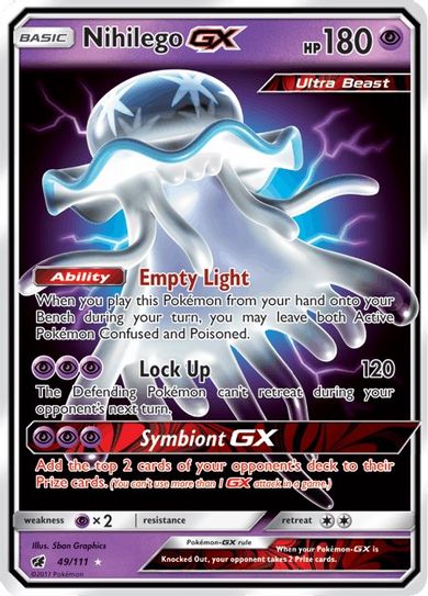 Nihilego GX 49/111 - Monster Mart - Pokémon Cards Australia