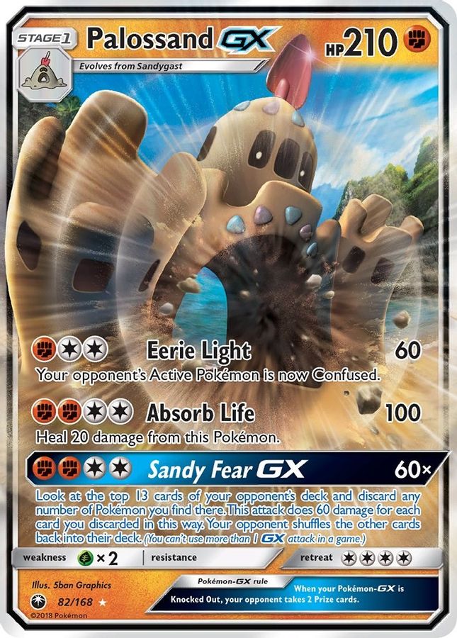 Palossand GX 82/168 - Monster Mart - Pokémon Cards Australia