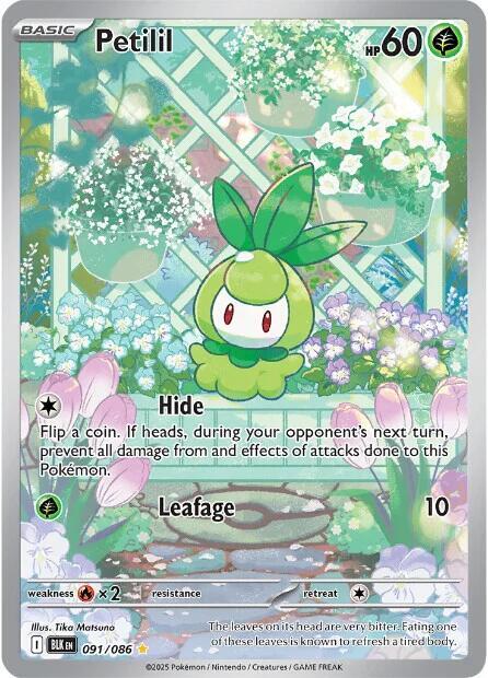 Petilil 091/086 - Monster Mart - Pokémon Cards Australia