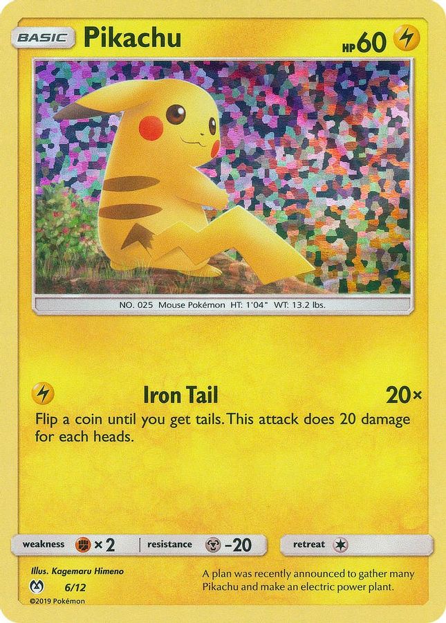 Pikachu 6/12 - Monster Mart - Pokémon Cards Australia