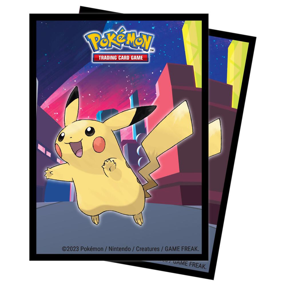 Pikachu Shimmering Skyline Card Sleeves - Monster Mart - Pokémon Cards Australia