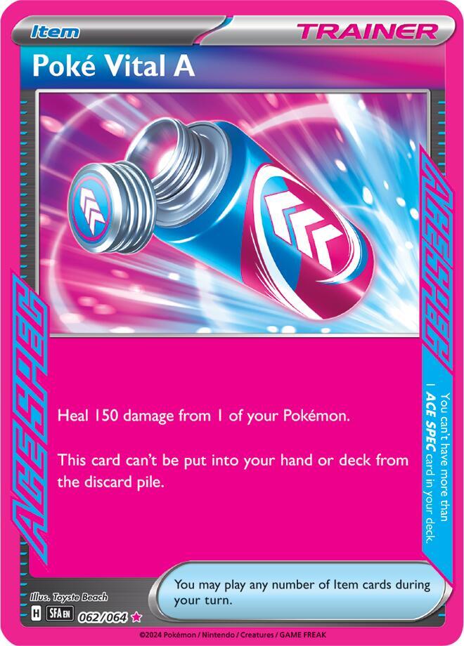 Poke Vital A 062/064 - Monster Mart - Pokémon Cards Australia
