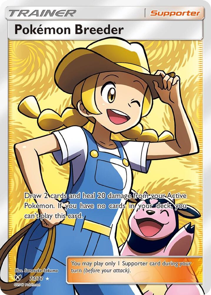 Pokemon Breeder 73/73 - Monster Mart - Pokémon Cards Australia