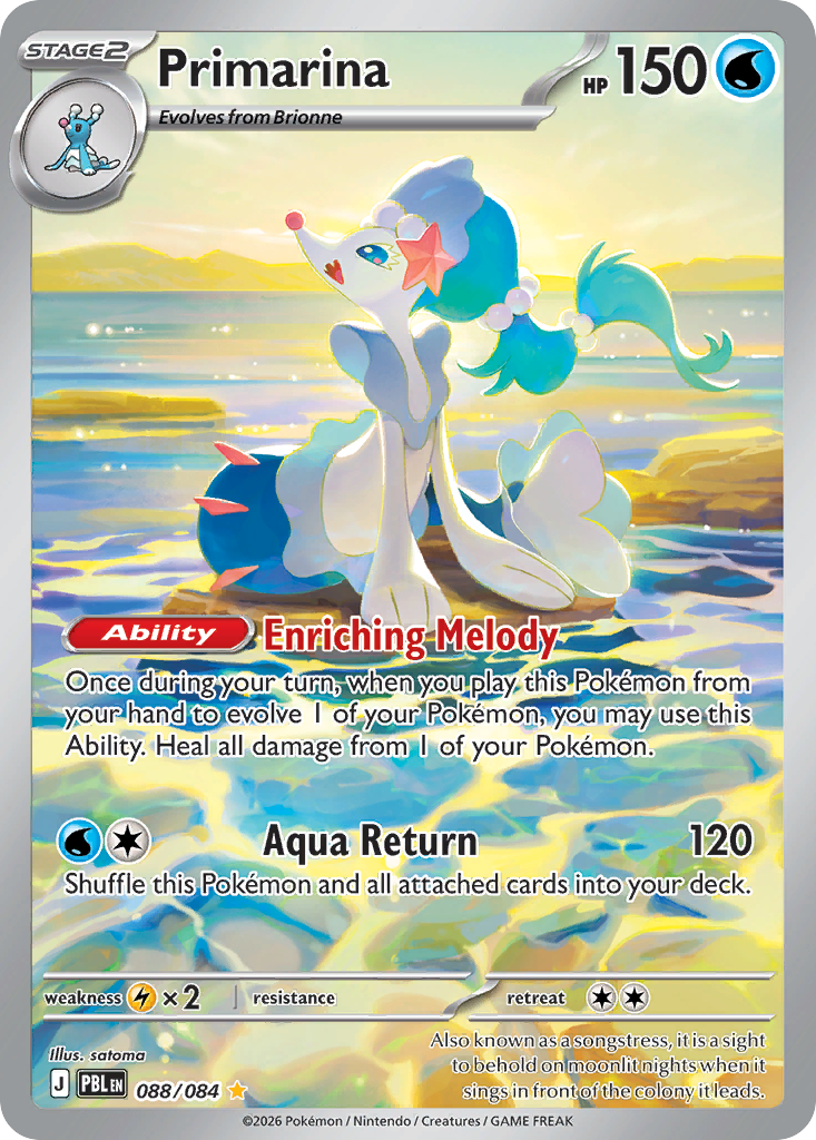 Primarina 088/084 - Monster Mart - Pokémon Cards Australia