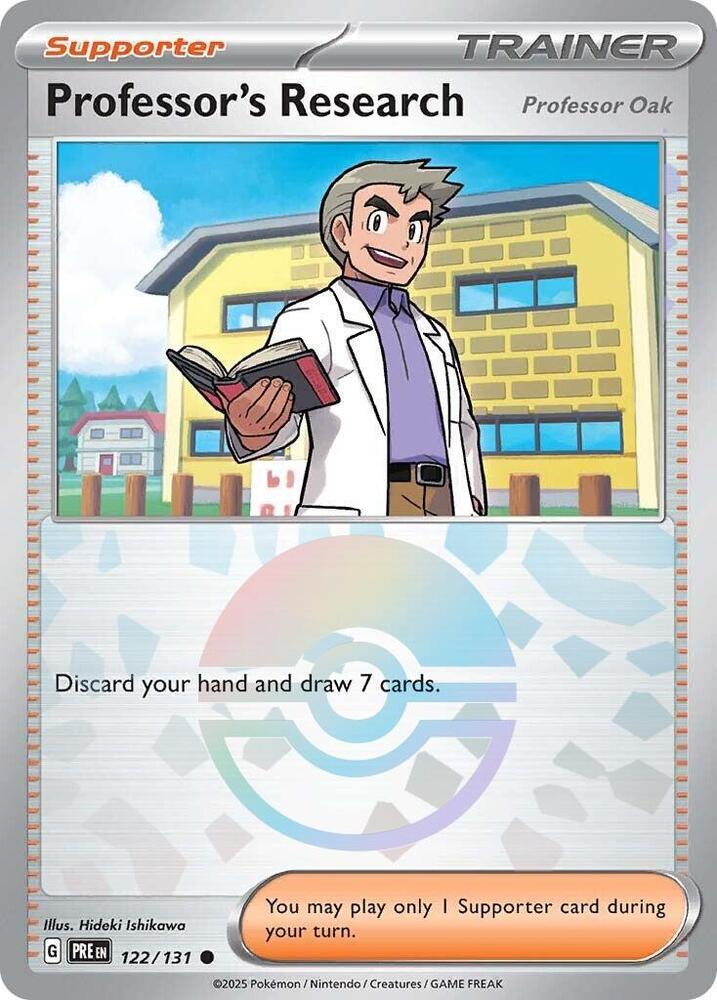 Professor's Research 122/131 Poke Ball - Monster Mart - Pokémon Cards Australia
