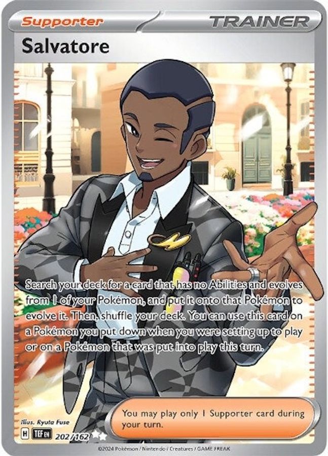 Salvatore 202/162 - Monster Mart - Pokémon Cards Australia