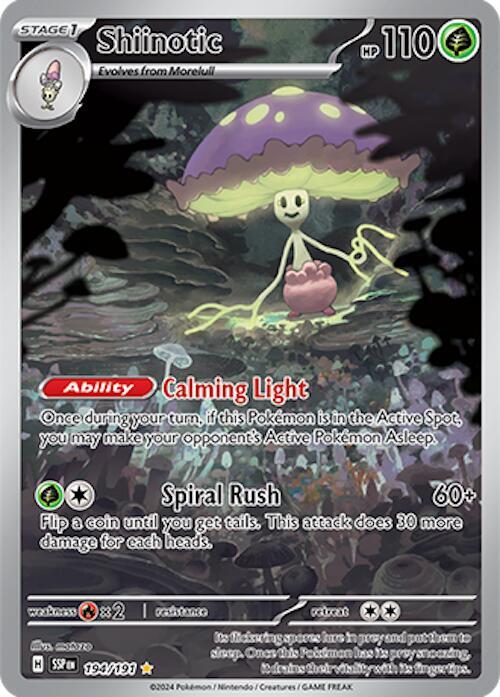 Shiinotic 194/191 - Monster Mart - Pokémon Cards Australia