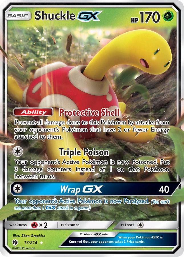 Shuckle GX 17/214 - Monster Mart - Pokémon Cards Australia