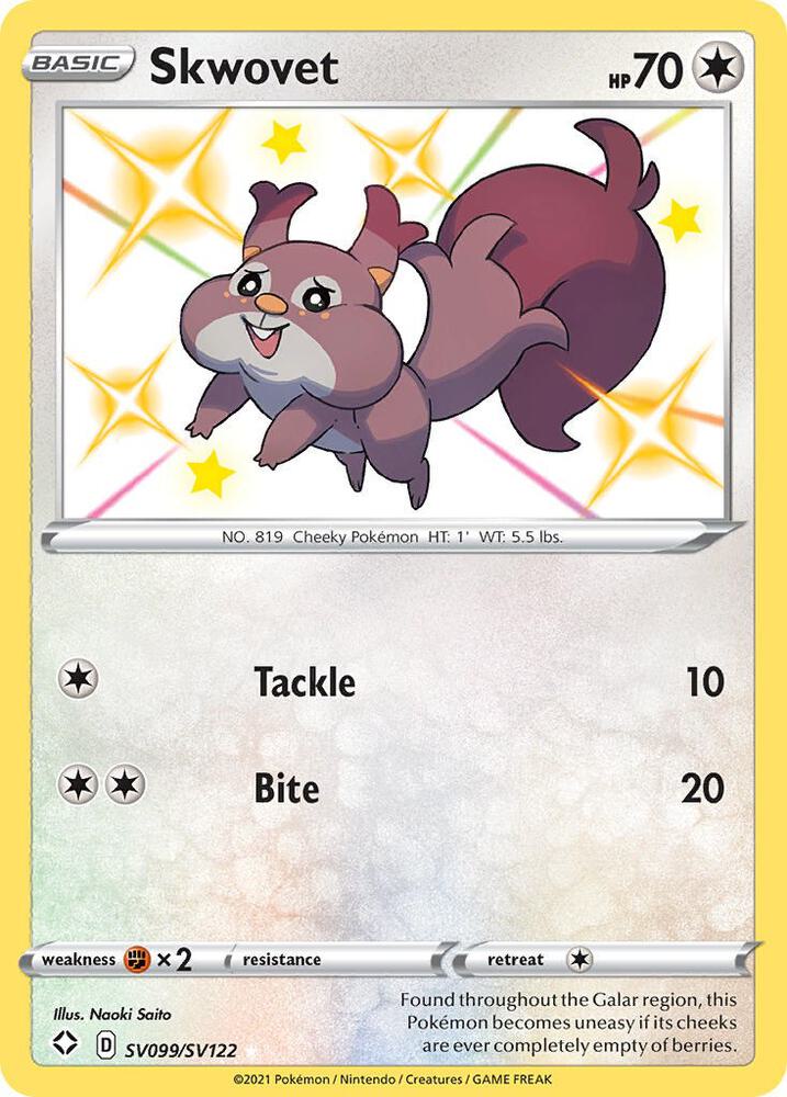 Skwovet SV099/SV122 - Monster Mart - Pokémon Cards Australia