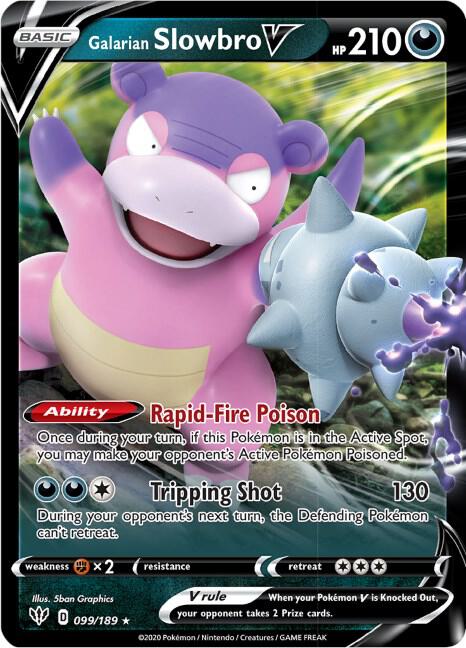 Slowbro V 099/189 - Monster Mart - Pokémon Cards Australia
