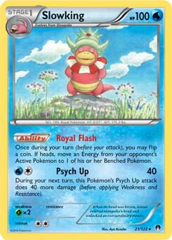 Slowking 21/122 Holo - Monster Mart - Pokémon Cards Australia
