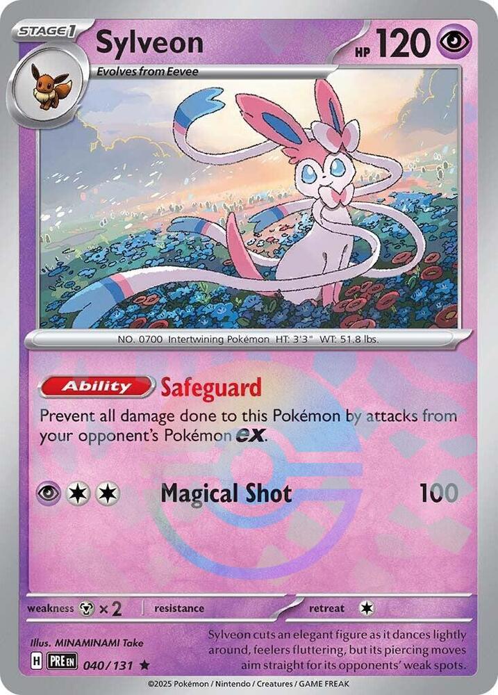 Sylveon 040/131 Poke Ball - Monster Mart - Pokémon Cards Australia