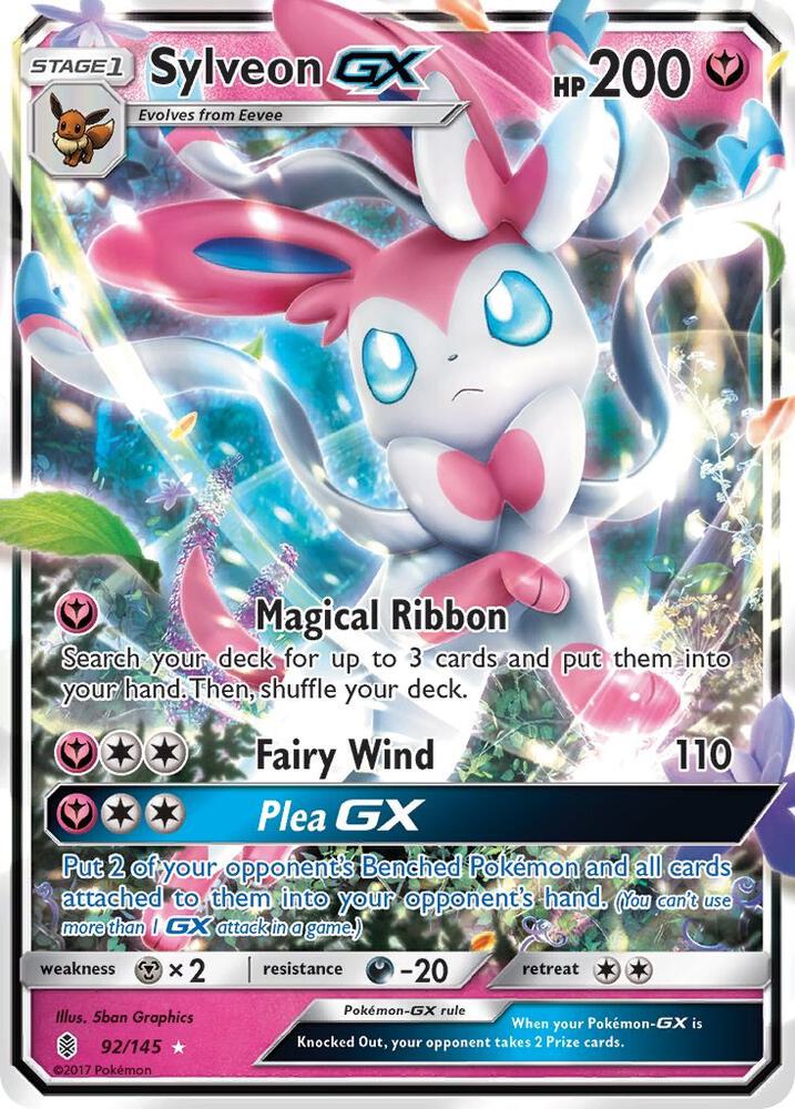 Sylveon GX 92/145 - Monster Mart - Pokémon Cards Australia