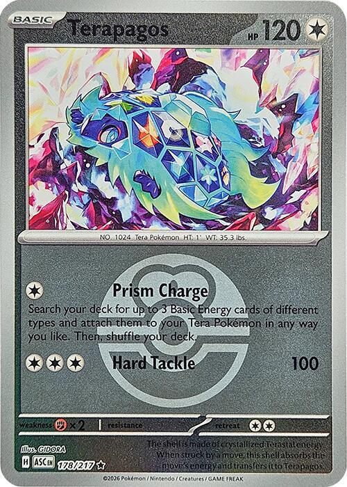 Terapagos 144/193 Love Ball (JP) - Monster Mart - Pokémon Cards Australia