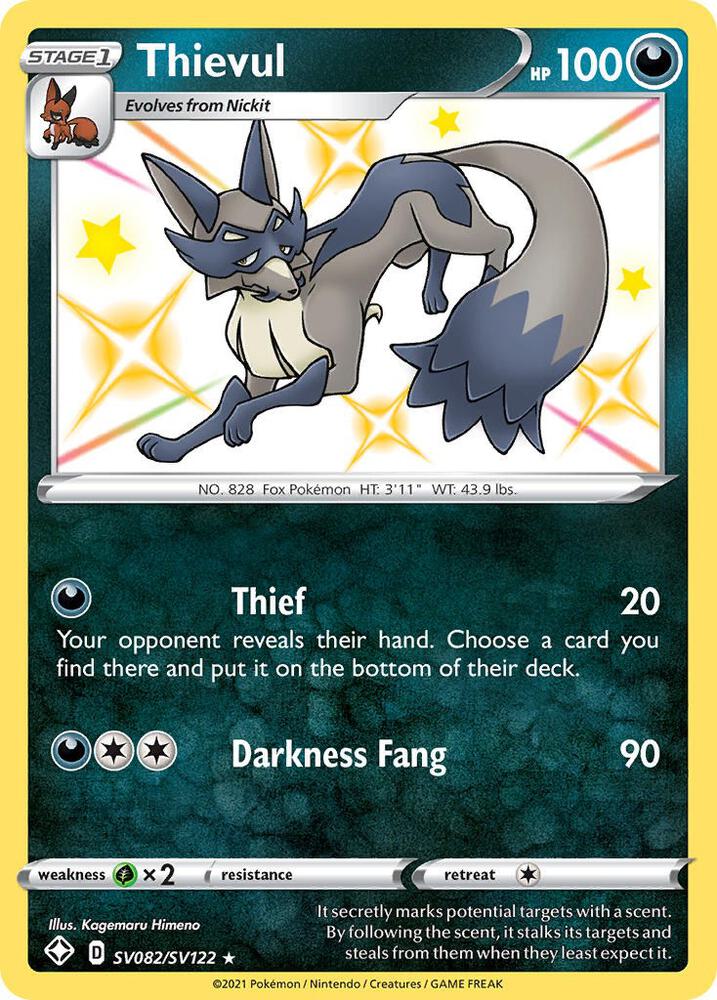 Thievul SV082/SV122 - Monster Mart - Pokémon Cards Australia
