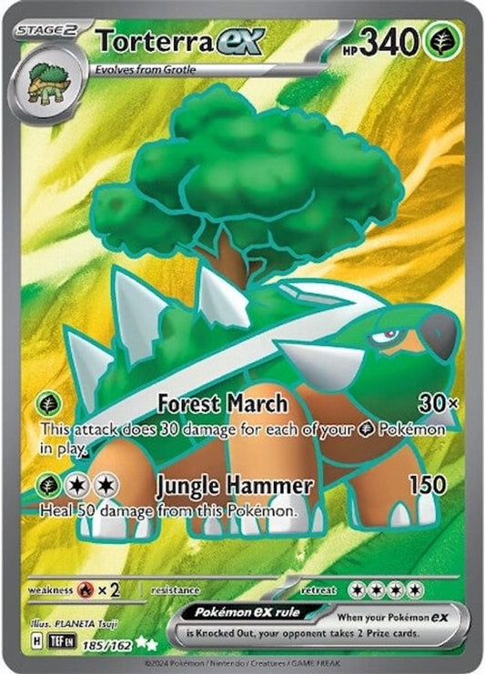 Torterra EX 185/162 - Monster Mart - Pokémon Cards Australia