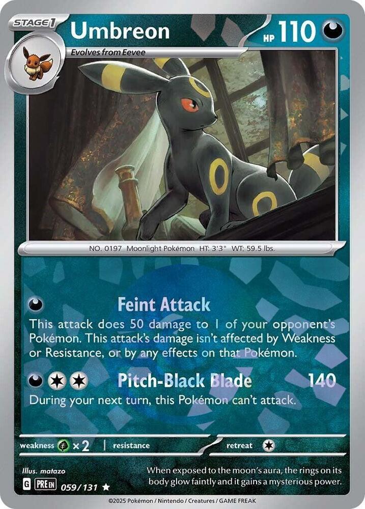 Umbreon 059/131 Poke Ball - Monster Mart - Pokémon Cards Australia