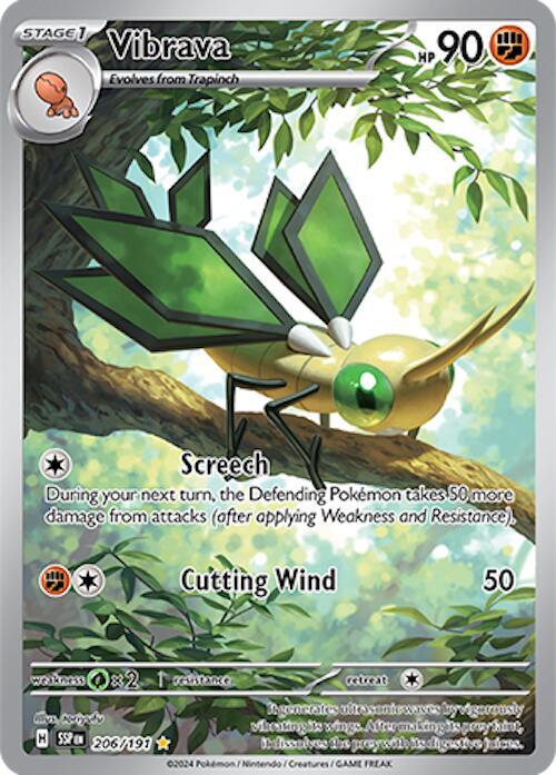 Vibrava 206/191 - Monster Mart - Pokémon Cards Australia