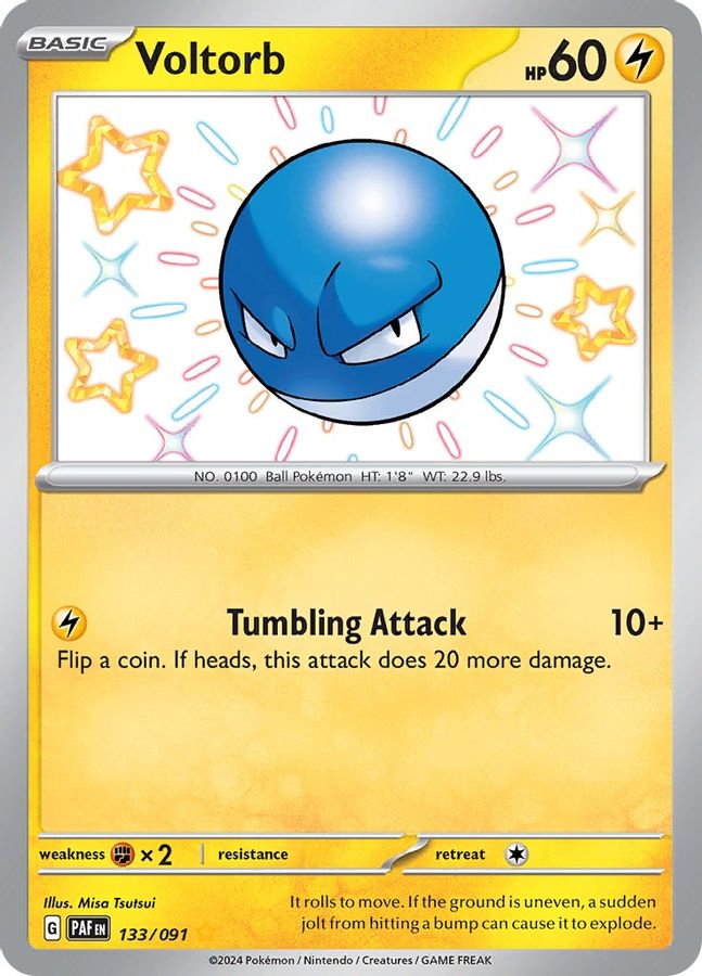 Voltorb 133/091 - Monster Mart - Pokémon Cards Australia