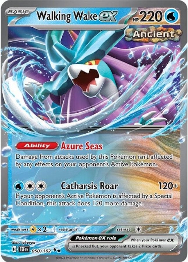 Walking Wake EX 050/162 - Monster Mart - Pokémon Cards Australia