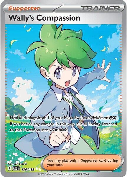 Wally's Compassion 176/132 - Monster Mart - Pokémon Cards Australia
