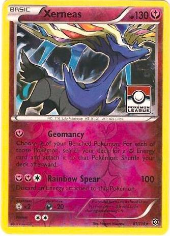 Xerneas 81/114 League Promo - Monster Mart - Pokémon Cards Australia