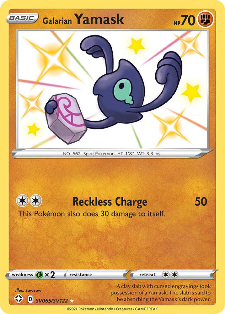 Yamask SV065/SV122 - Monster Mart - Pokémon Cards Australia