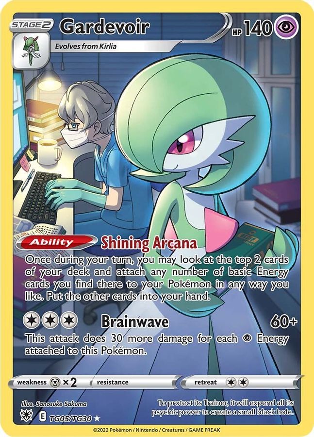 Buy Pokemon cards Australia - Gardevoir TG05/TG30 (AR) - Premium Raw Card from Monster Mart - Pokémon Card Emporium - Shop now at Monster Mart - Pokémon Cards Australia. Astral Radiance, Trainer Gallery