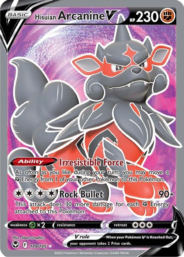 Arcanine V 179/195 - Monster Mart - Pokémon Cards Australia