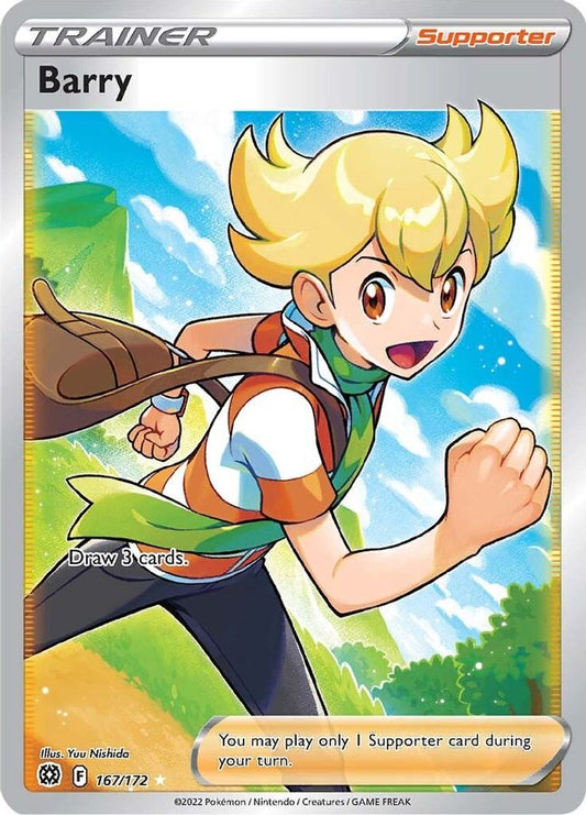 Barry 167/172 - Monster Mart - Pokémon Cards Australia
