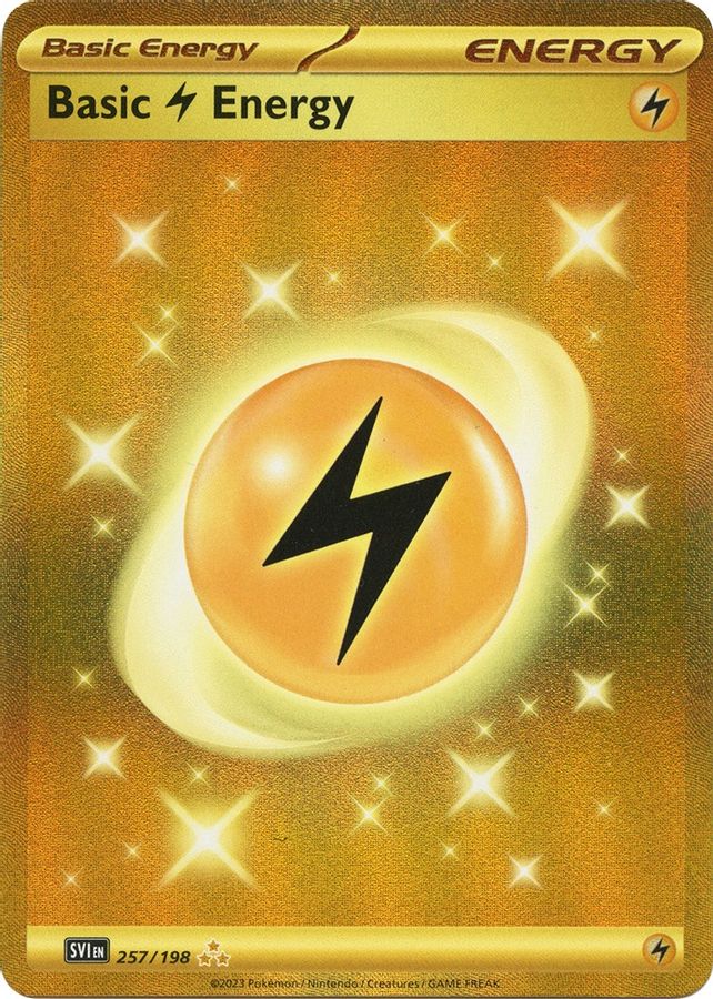 Basic Lightning Energy 257/198 - Monster Mart - Pokémon Cards Australia