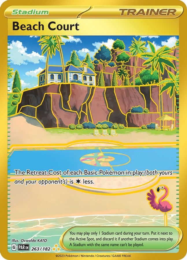 Beach Court 263/182 - Monster Mart - Pokémon Cards Australia
