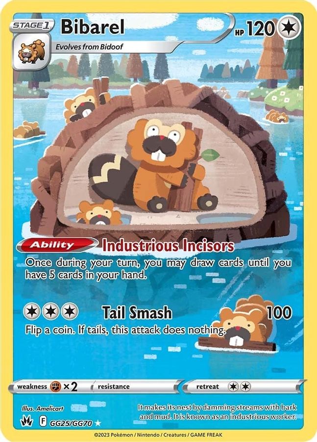 Bibarel GG25/GG70 - Monster Mart - Pokémon Cards Australia