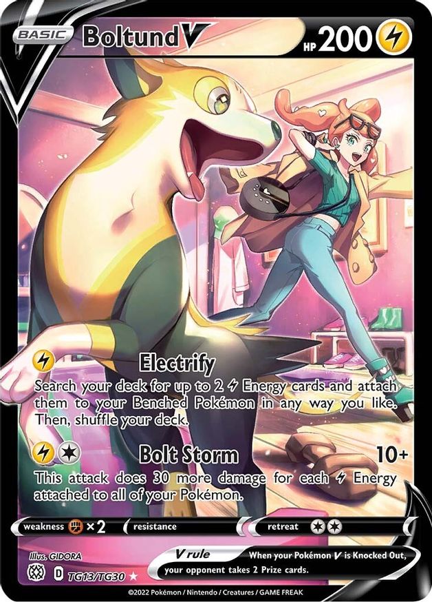 Boltund V TG13/TG30 - Monster Mart - Pokémon Cards Australia