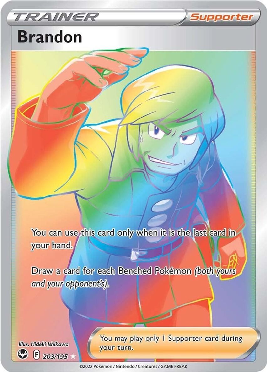 Brandon 203/195 - Monster Mart - Pokémon Cards Australia