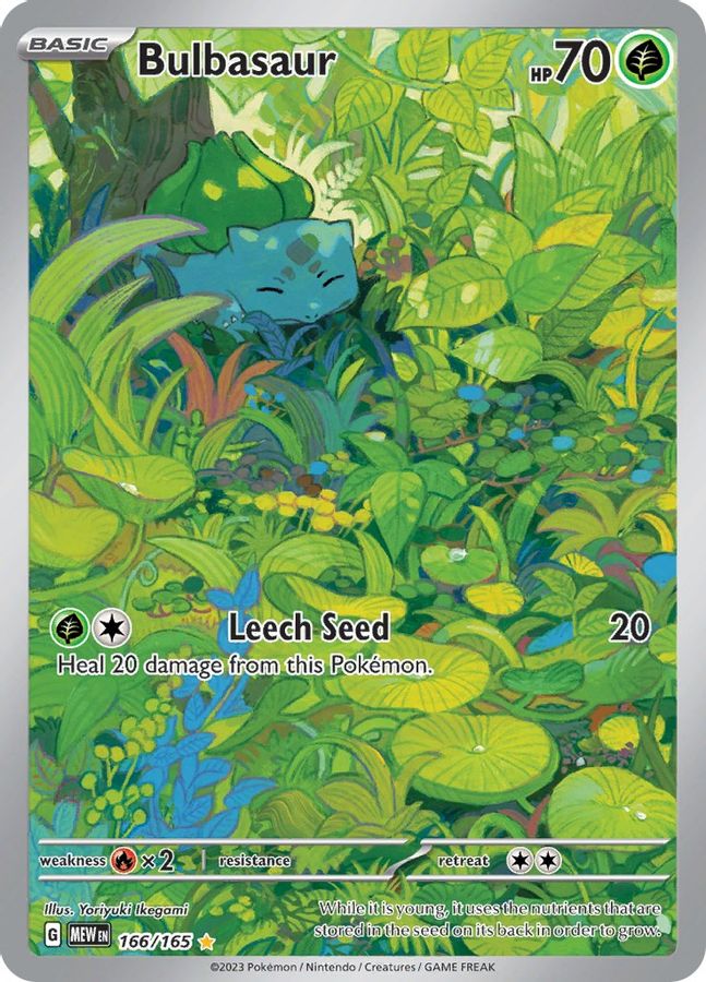 Bulbasaur 166/165 - Monster Mart - Pokémon Cards Australia