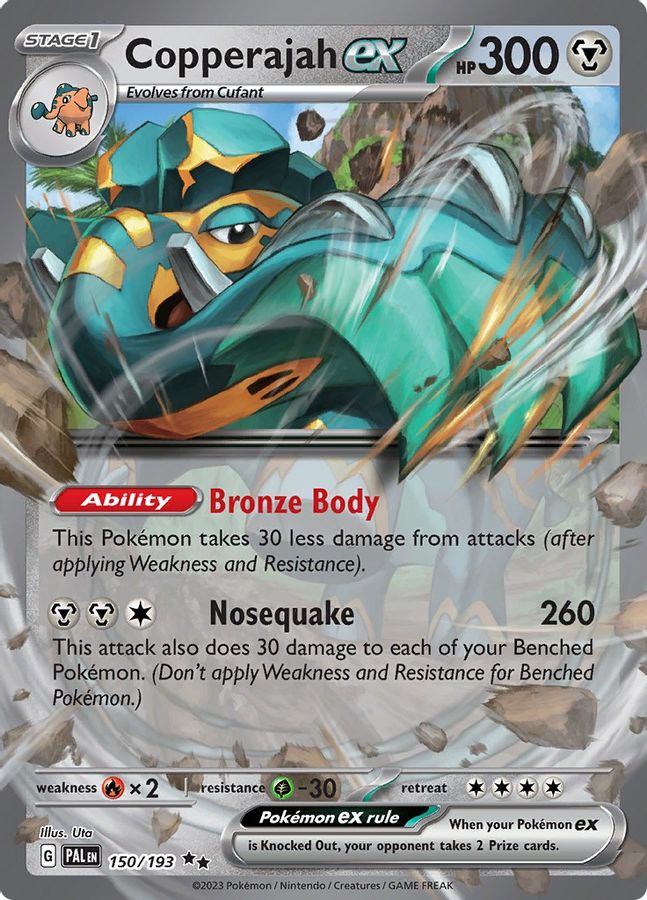 Copperajah EX 150/193 - Monster Mart - Pokémon Cards Australia