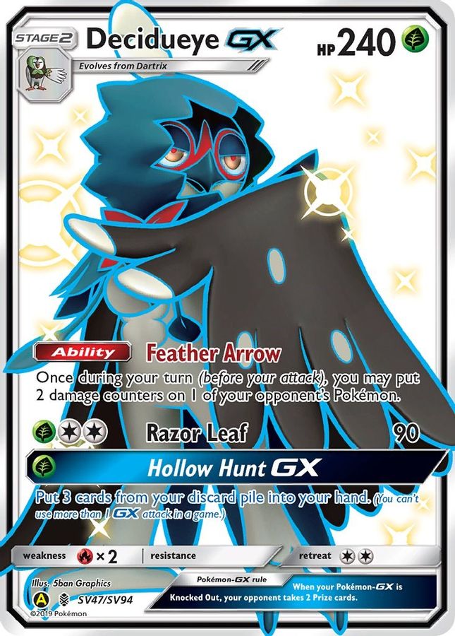 Decidueye GX SV47/SV94 - Monster Mart - Pokémon Cards Australia