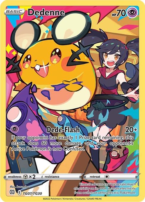 Dedenne TG07/TG30 - Monster Mart - Pokémon Cards Australia
