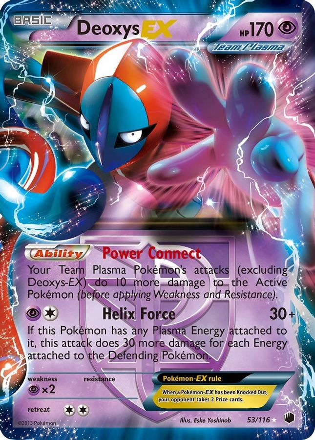 Deoxys EX 53/116 - Monster Mart - Pokémon Cards Australia