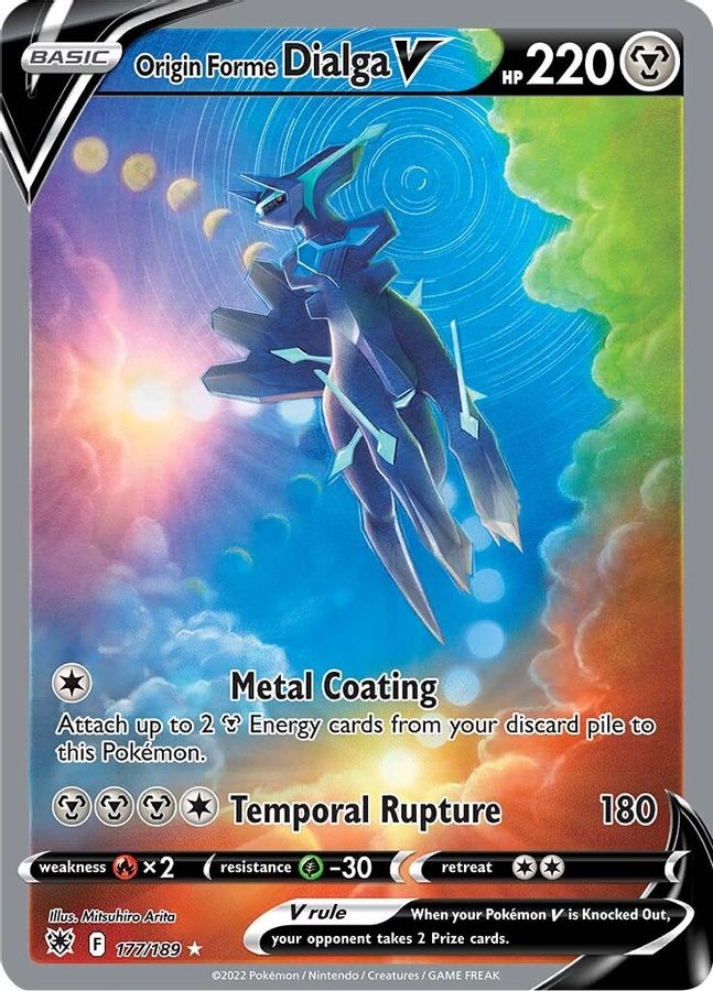 Dialga V 177/189 - Monster Mart - Pokémon Cards Australia