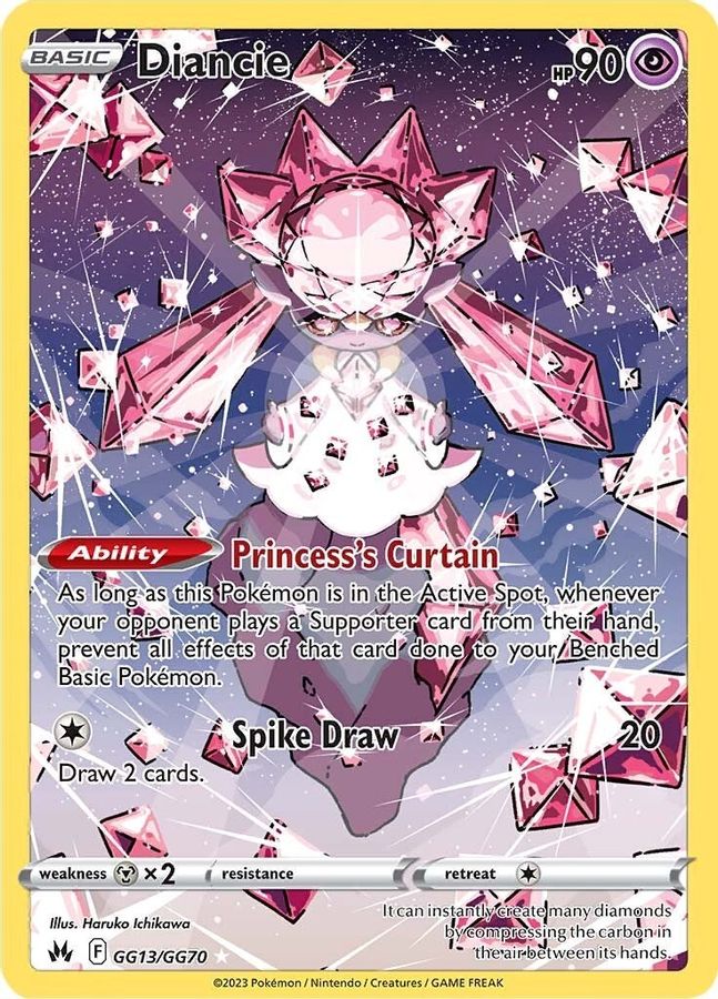 Diancie GG13/GG70 - Monster Mart - Pokémon Cards Australia
